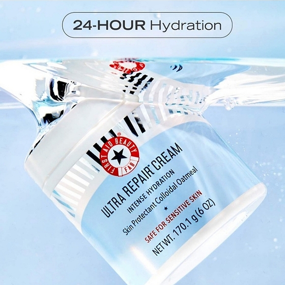 🆕️First Aid Beauty Ultra Repair Cream Intense Hydration Skin Protectant (14 oz) - Picture 3 of 11